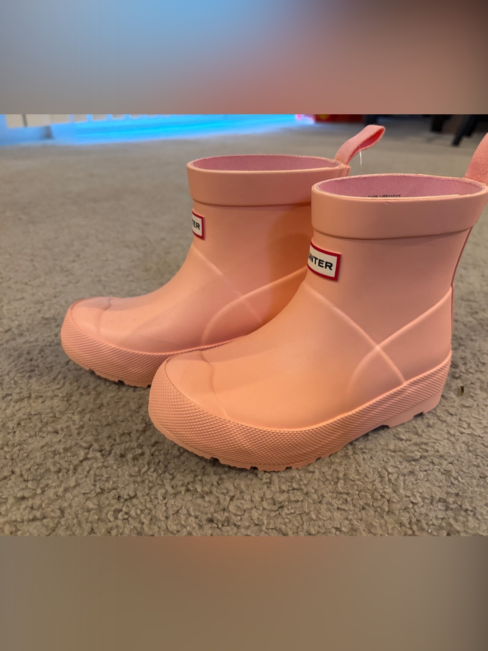 Hunter Short Pink Waterproof Rain Boots for Toddler Size 11